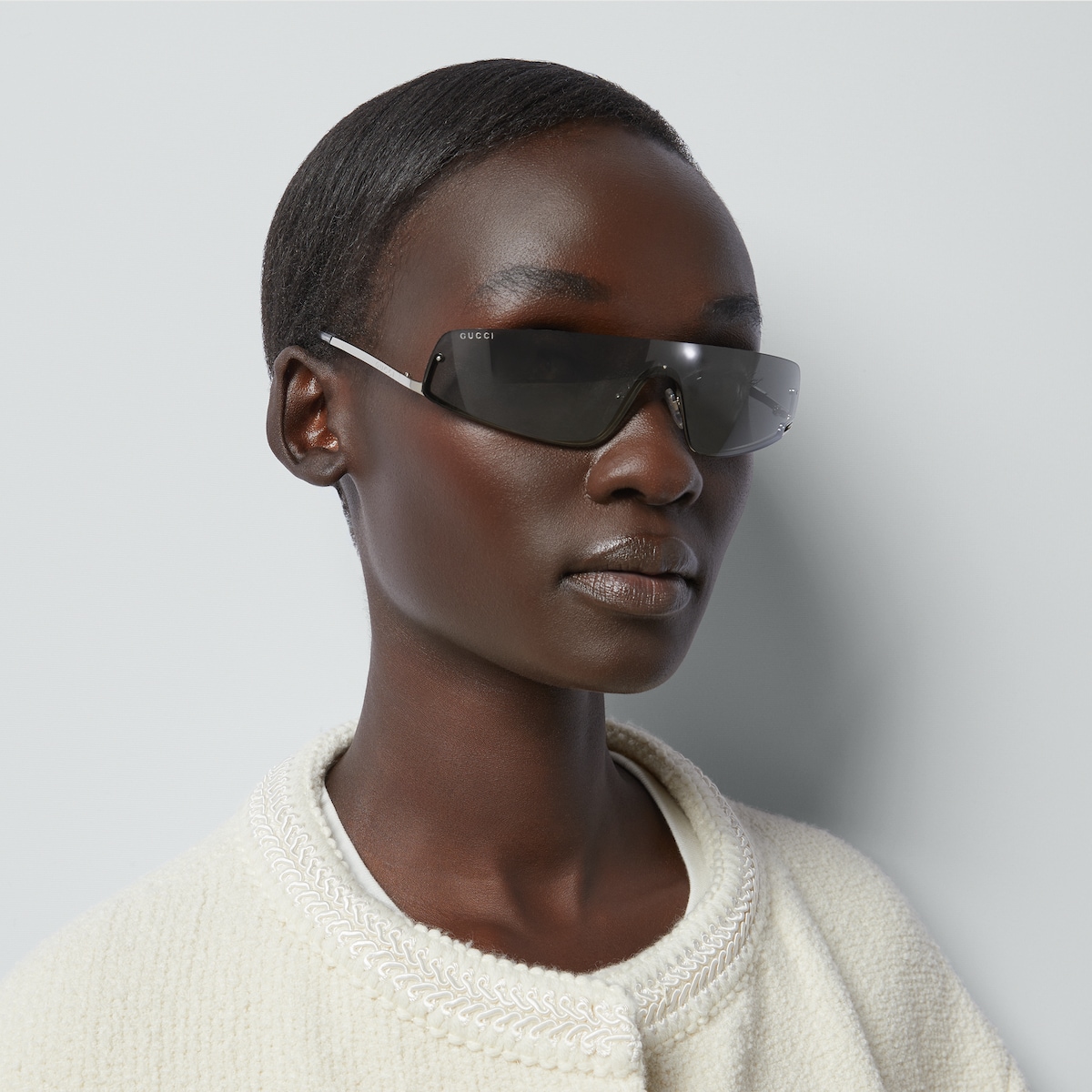Mask-shaped frame sunglasses - Image 6